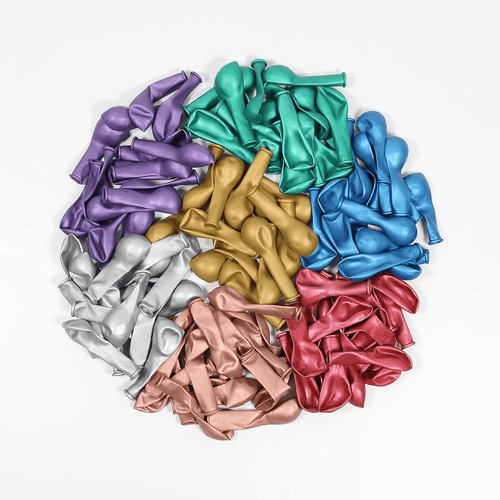 بادکنک لاتکس فلزی 5 اینچی