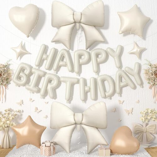 ست تولد بادکنک گره پاپیونی