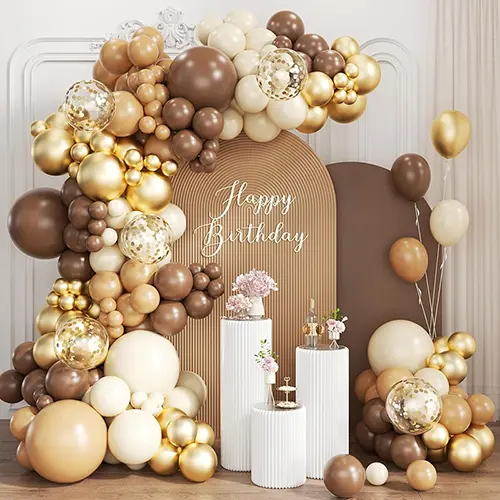 کیت طاق بادکنک رنگ شتری