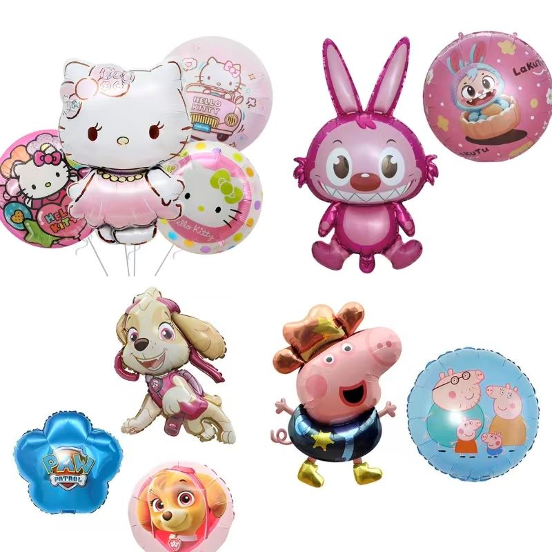 بالن های فویلی چاپ شده کارتونی