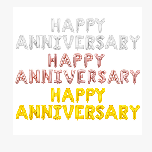 بادکنک فویلی سالگرد مبارک