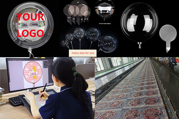 Custom print bobo balloon