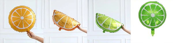 Fruit foil balloon