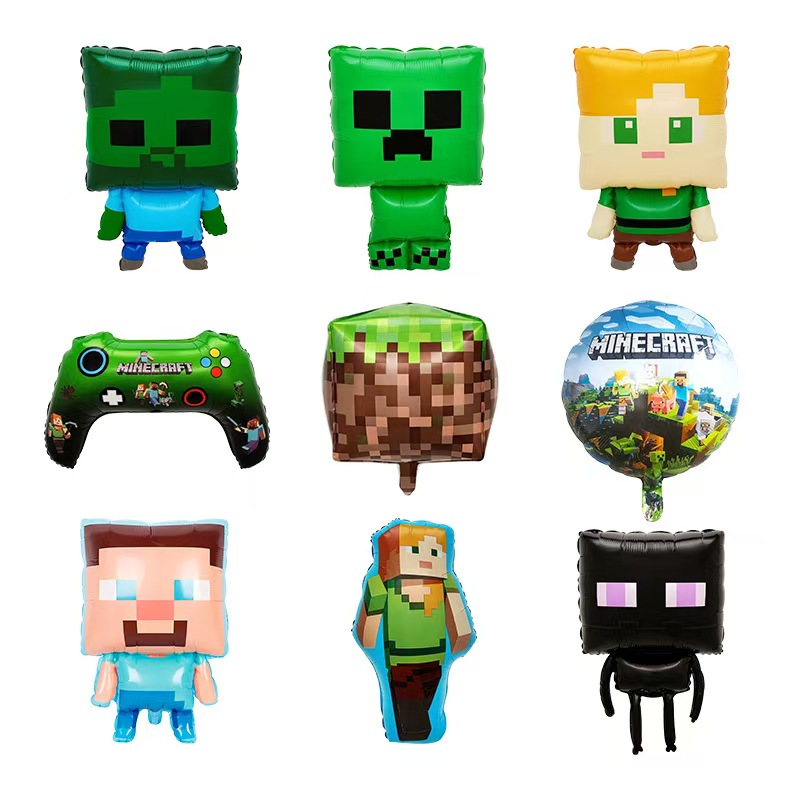 بادکنک های فویل Minecraft